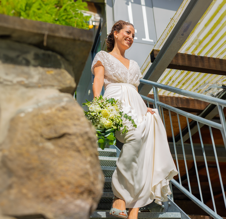 Die Braut ist bereit BOHO-CHIC HOCHZEIT Hochzeitsfotograf Schwäbisch Hall - Fotograf 