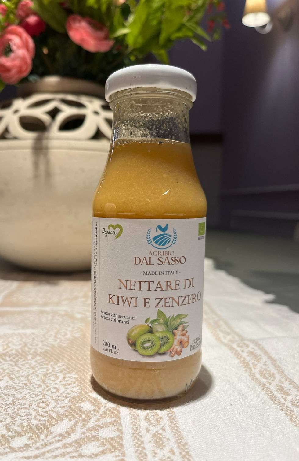 estratto kiwi e zenzero