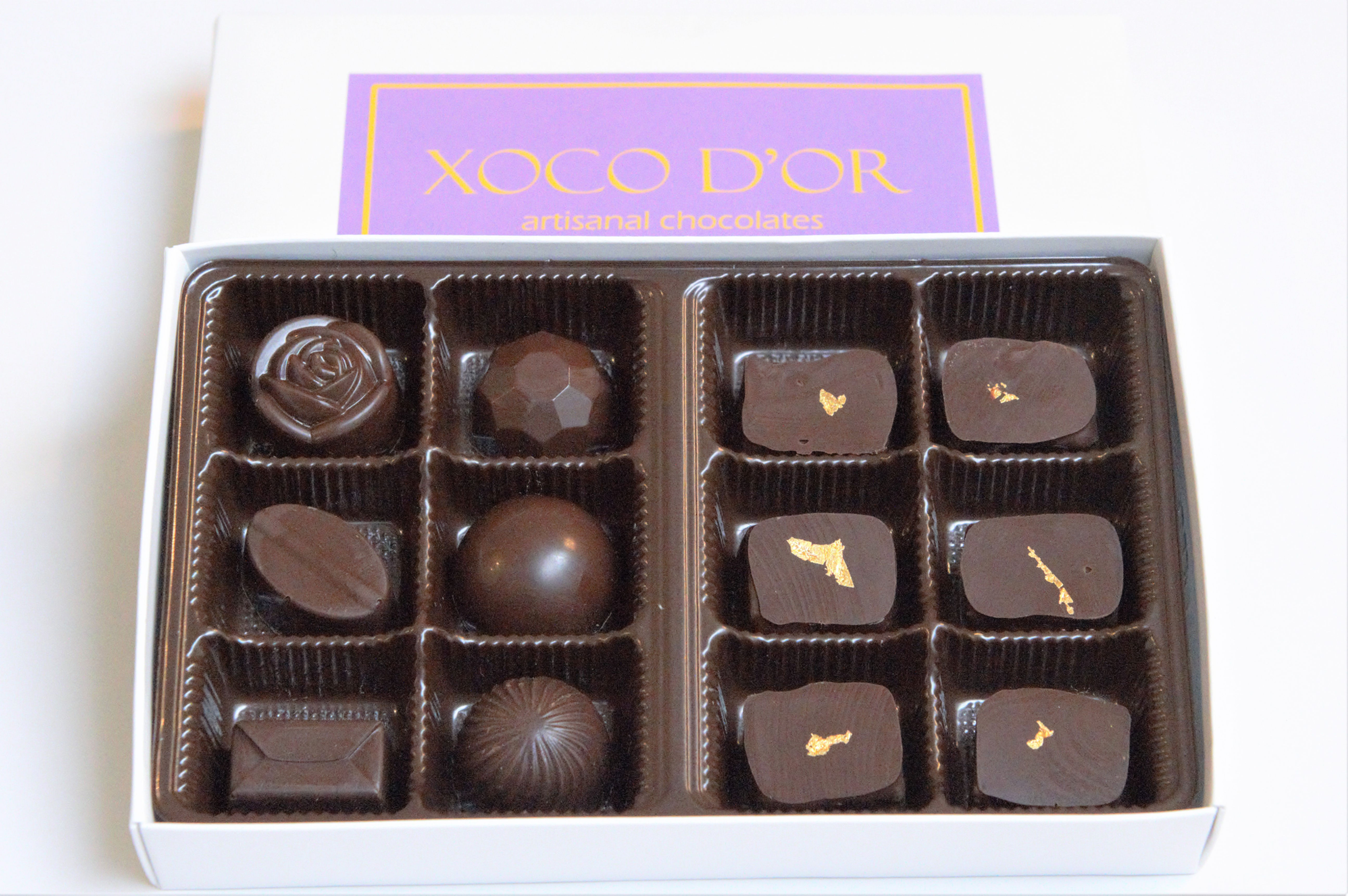 Best Seller - 6 Xoco d'Or and 6 Filled Assortment