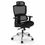 Thumbnail: OfficeSource Clever Collection All Mesh High Back Chair with Headrest and Alumin
