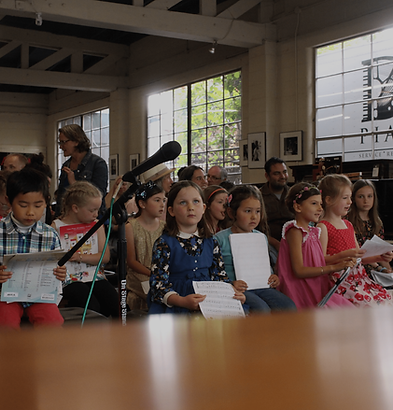 Students at a past recital.