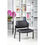 Thumbnail: OfficeSource OS Big & Tall Collection Armless Guest Chair with Black Frame 1