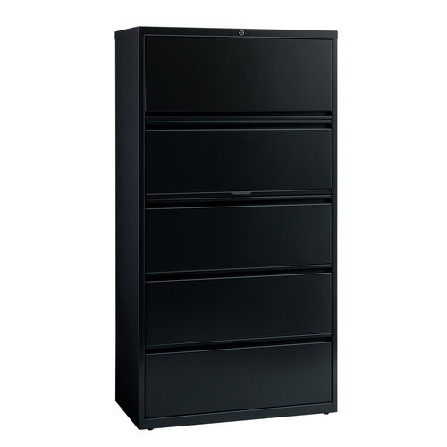 OfficeSource Steel Lateral File Collection 5 Drawer Lateral File Cabinet, 30" Wi