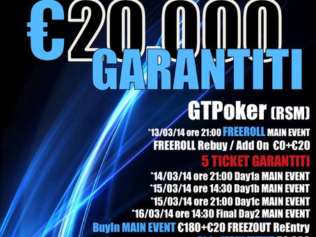 Programma ufficiale Italian Poker Sport 4