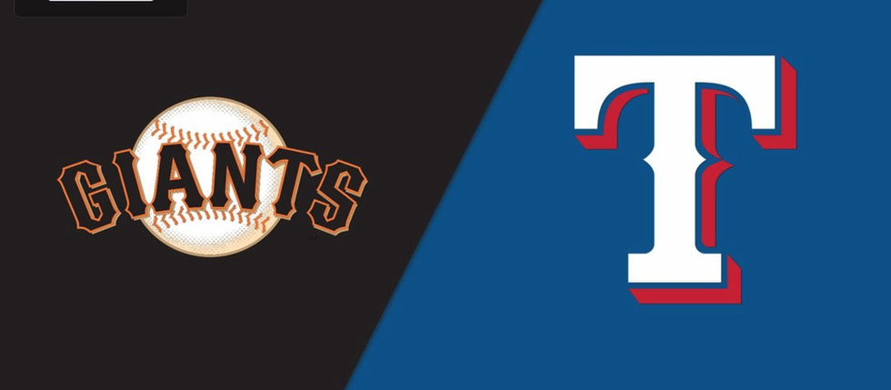 San Francisco Giants vs Texas Rangers (1:05pm)