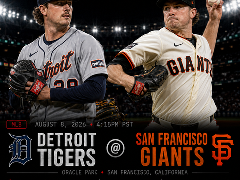 Detroit Tigers vs San Francisco Giants (4:15pm)