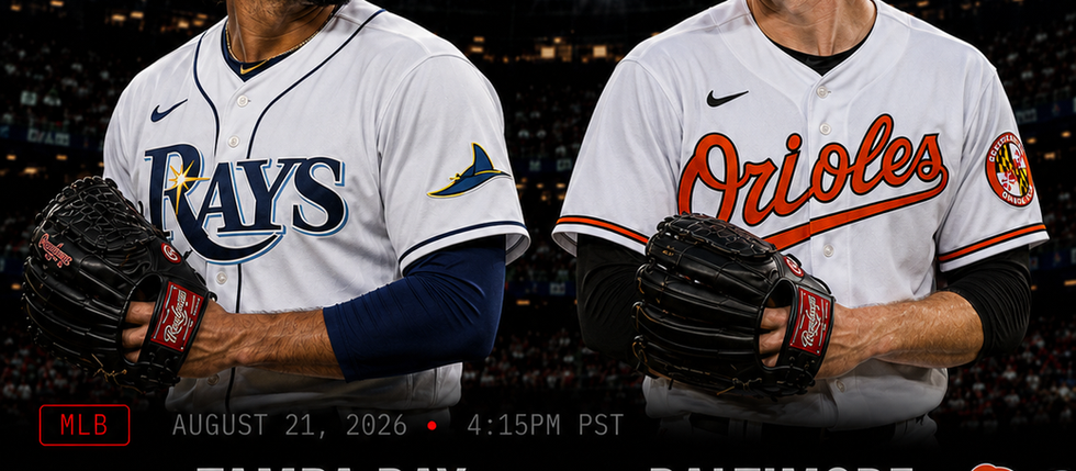 Tampa Bay Rays vs Baltimore Orioles (4:15pm)