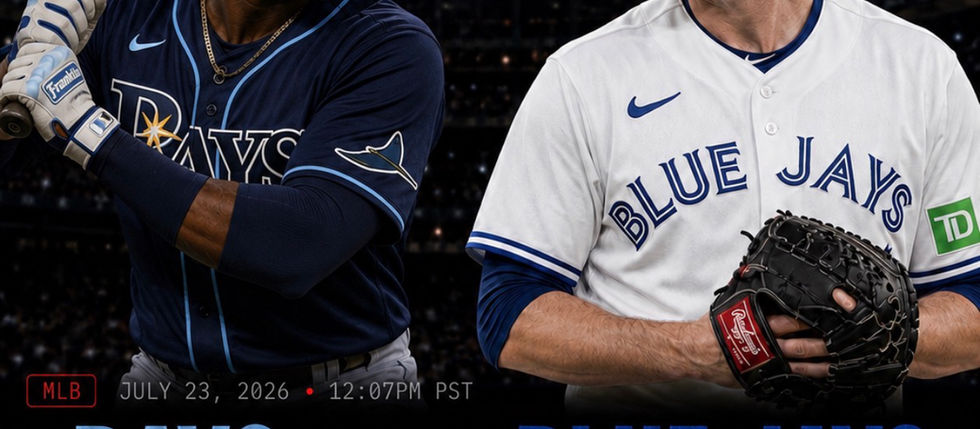 Tampa Bay Rays vs Toronto Blue Jays (12:07pm)