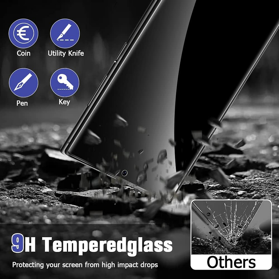Miniatura: Tempered Glass Screen Protector Lens Hydrogel For Samsung S23 S22 Ultra Plus USA