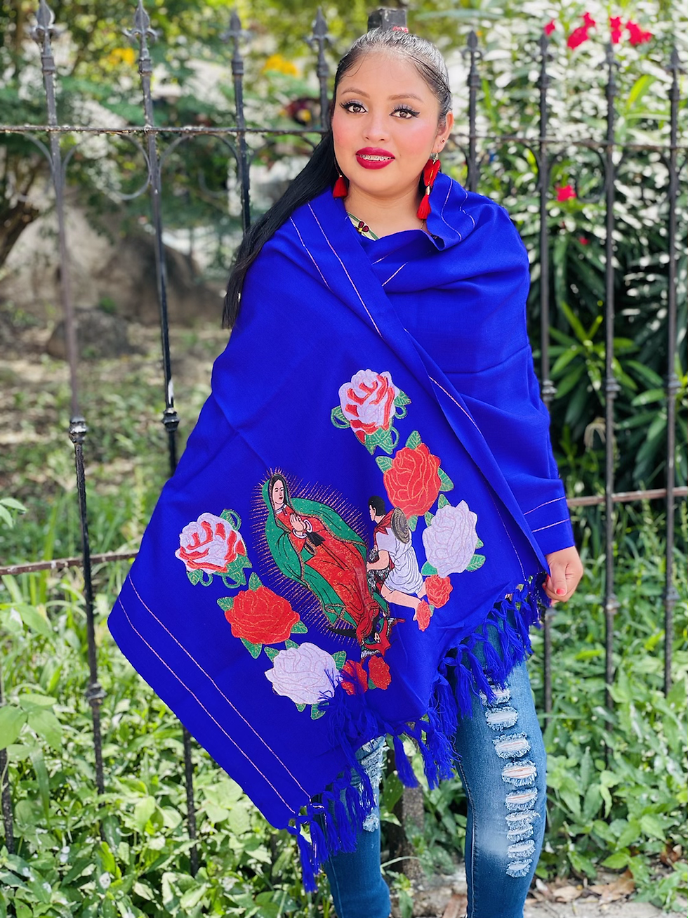 Miniatura: Modelo rebozo Virgen 