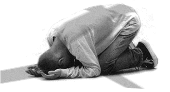 Praying-on-Knees