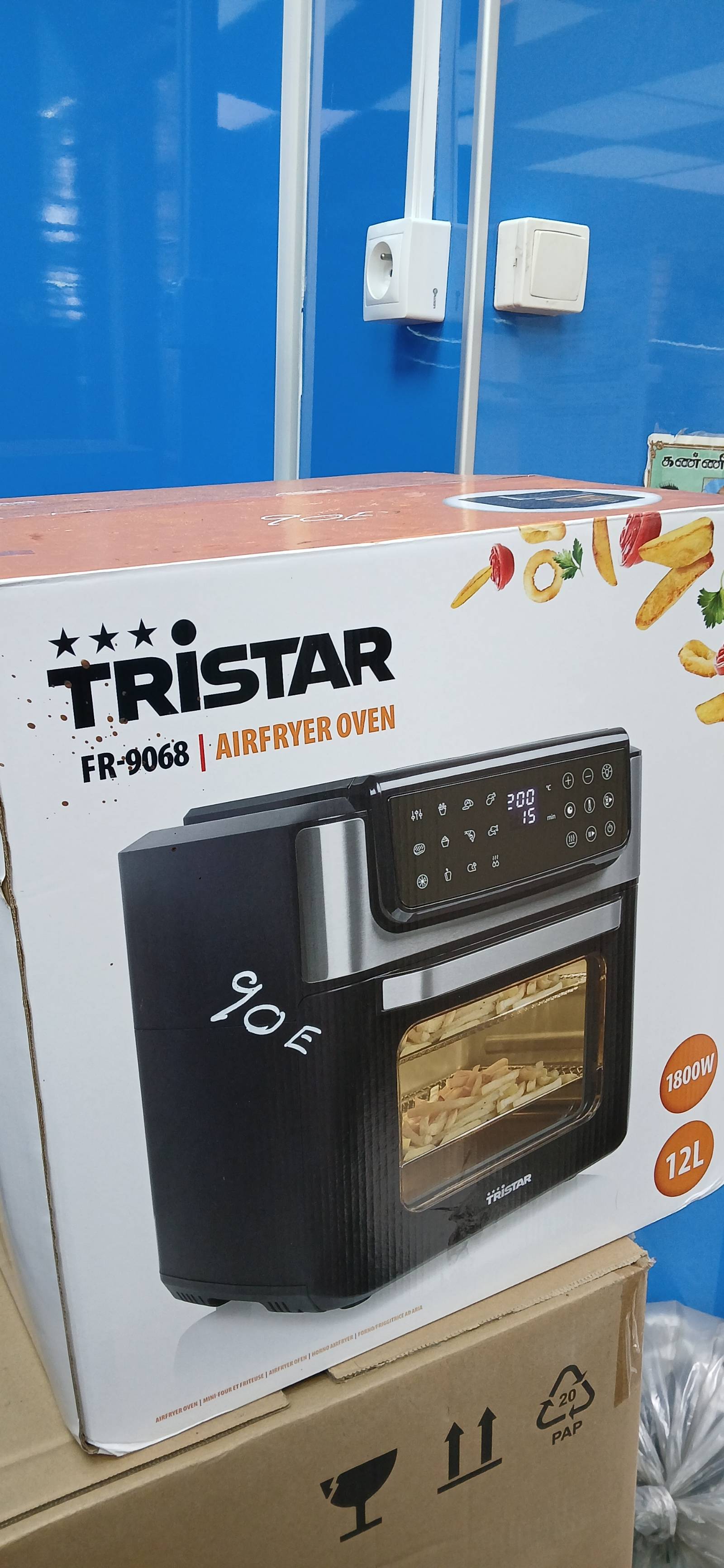 Four Friteuse sans huile Tristar FR-9068 12L