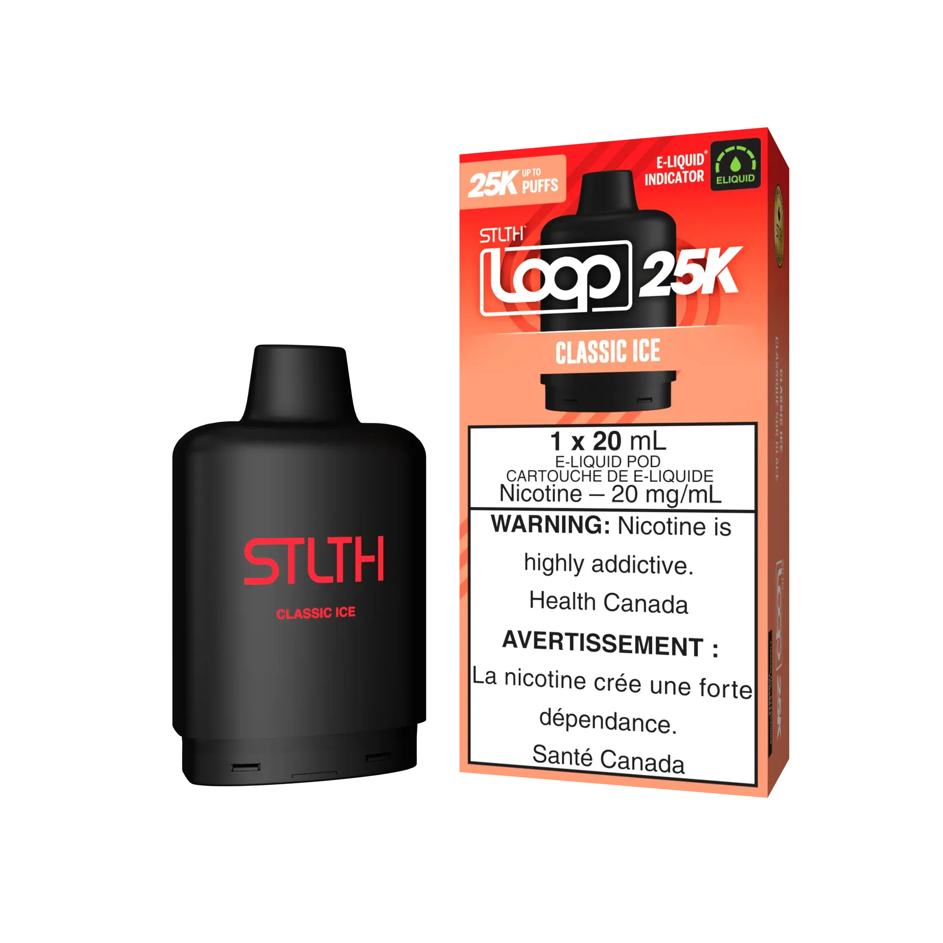 Stlth Loop Pods 25K - Classic Ice