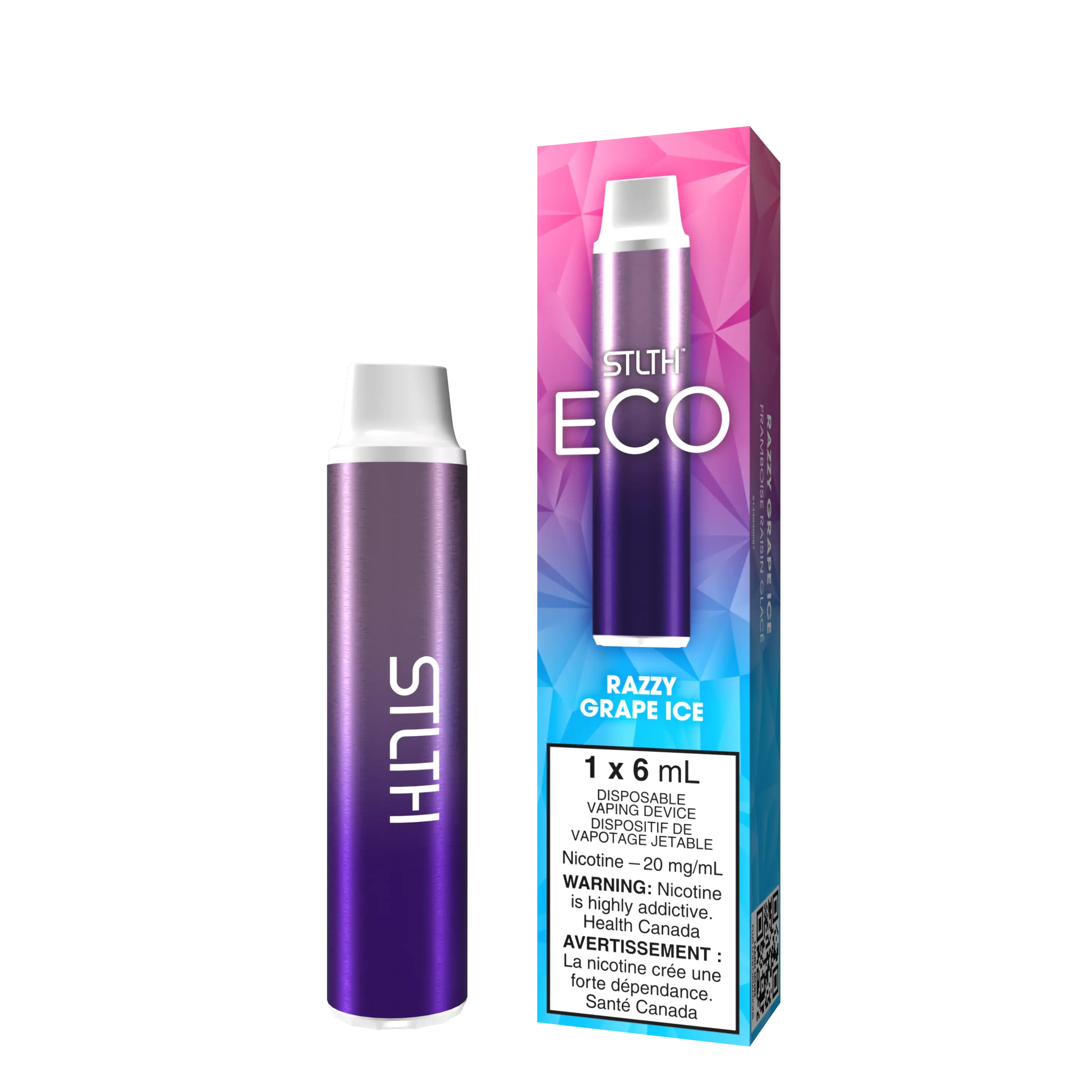 Stlth Eco - Razz Grape Ice