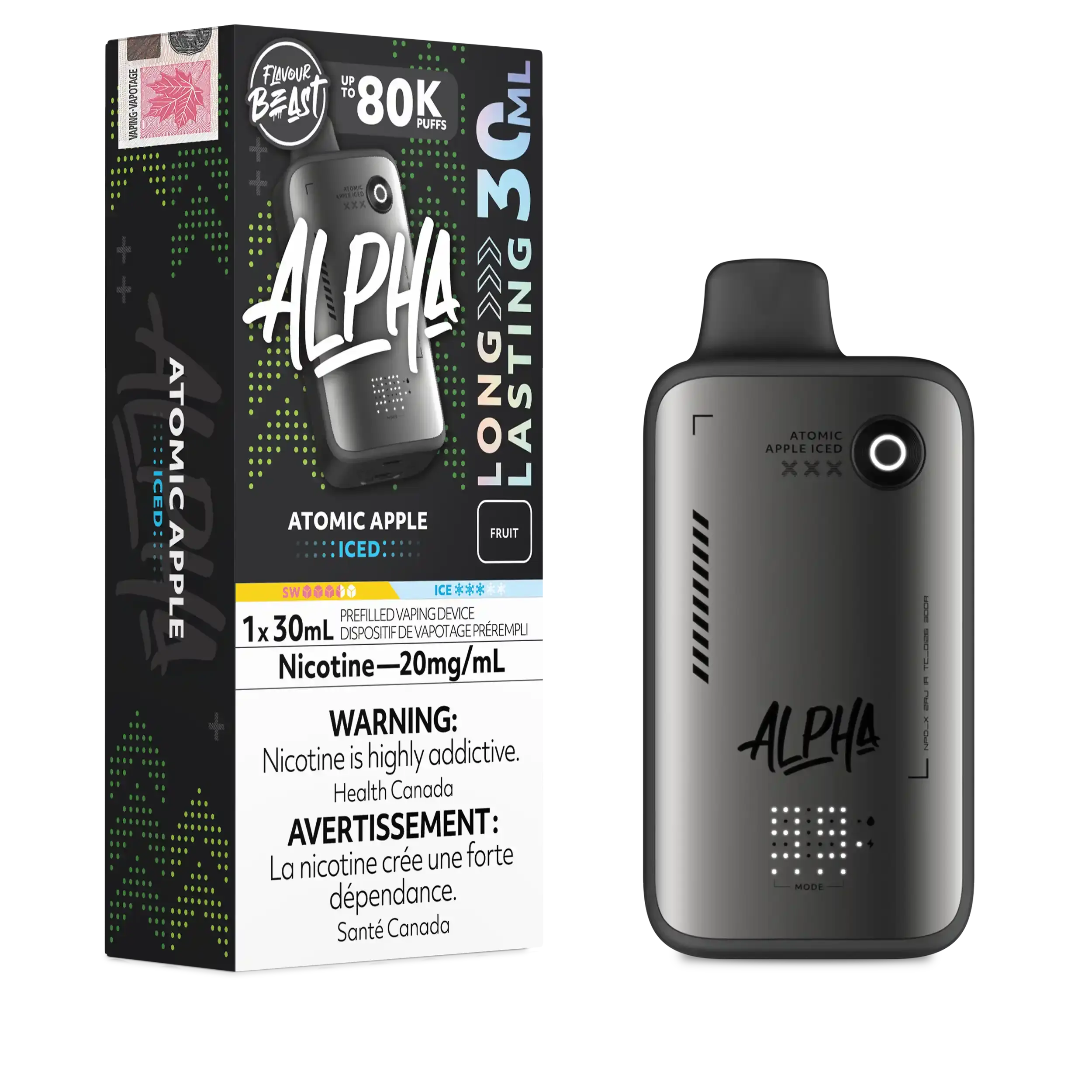Flavour Beast Alpha 80K - Atomic Apple
