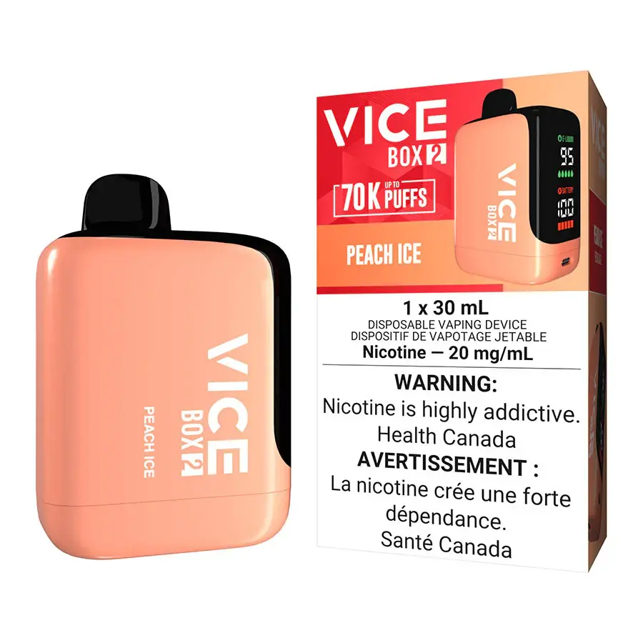 Vice Box 2 70K - Peach Ice