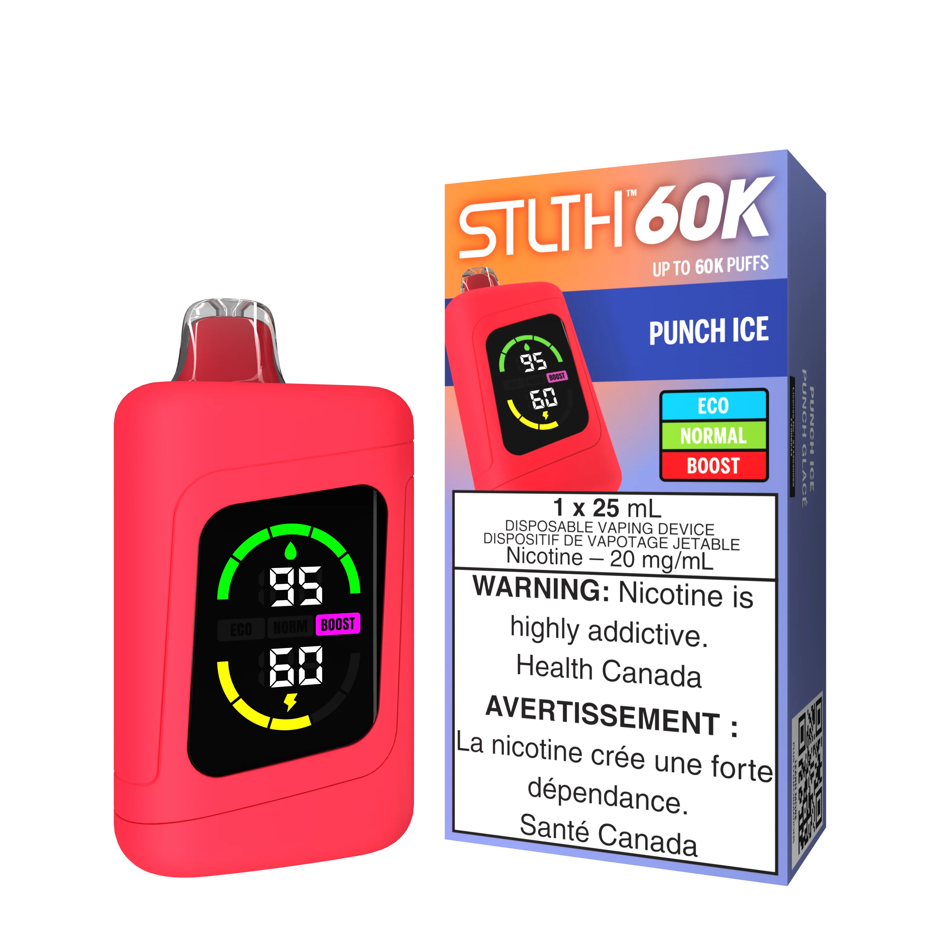 Stlth 60K Disposable 20MG - Punch ice