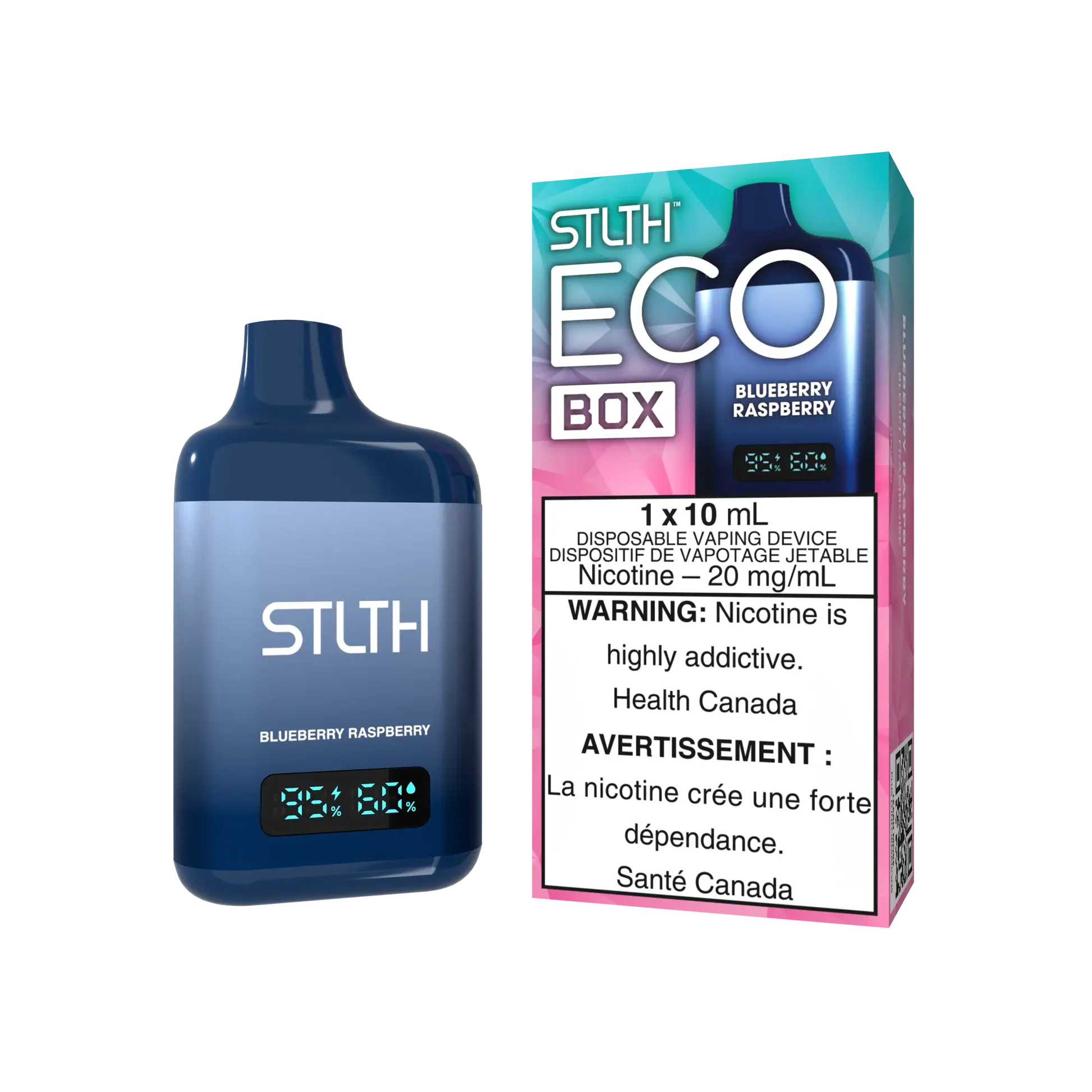Stlth Eco Box - Blueberry Raspberry
