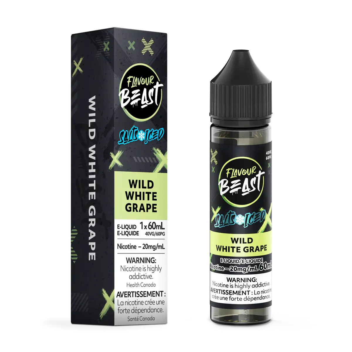 Flavour Beast 20MG 60ML - Wild White Grape