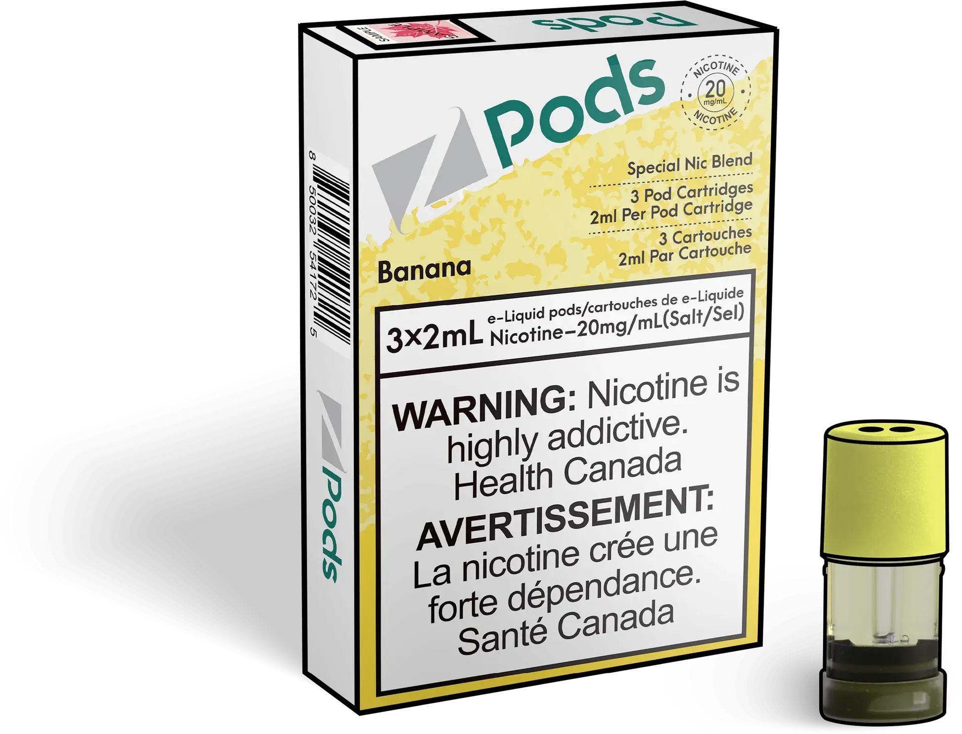 Z Pods 2% - Banana