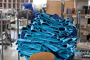 Blaue Arbeitskleidung von Ötscher