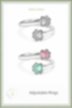 Adjustable paw ring