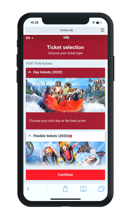I-Phone mock up convious check out gif