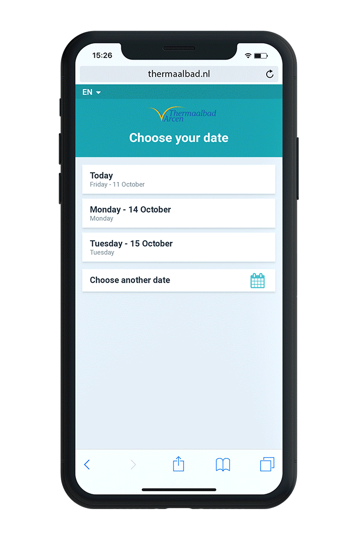 I-Phone mock up convious check out gif