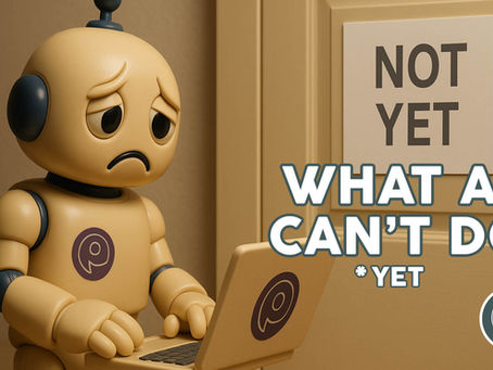 WHAT AI CAN’T DO IN LEARNING (YET)