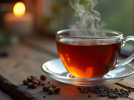Tea collection in winter condition