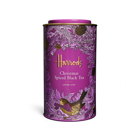 Harrods Christmas Spiced Black Tea Loose Leaf 125g | Fay's Gifts