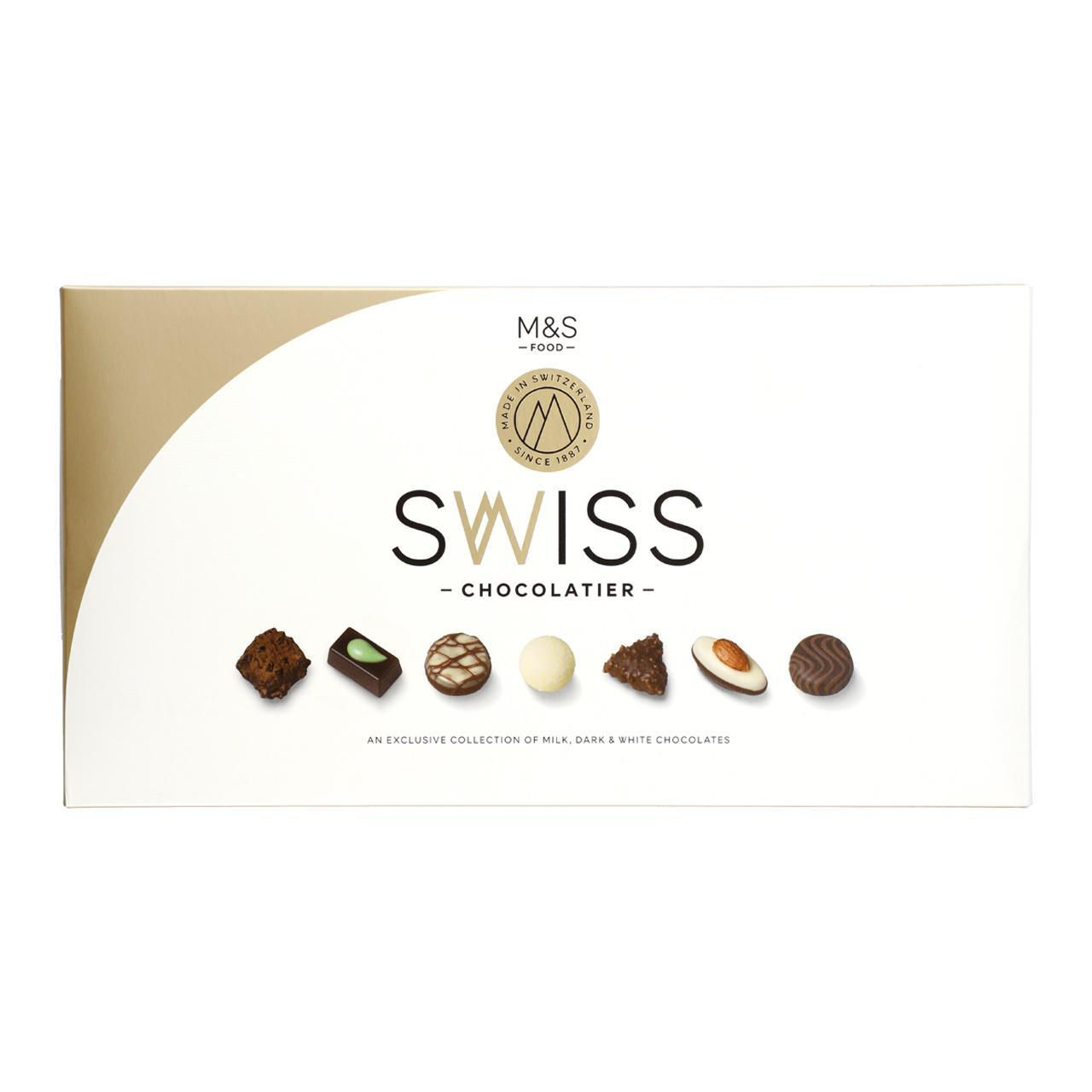 M & S Food Swiss Chocolatier 291g