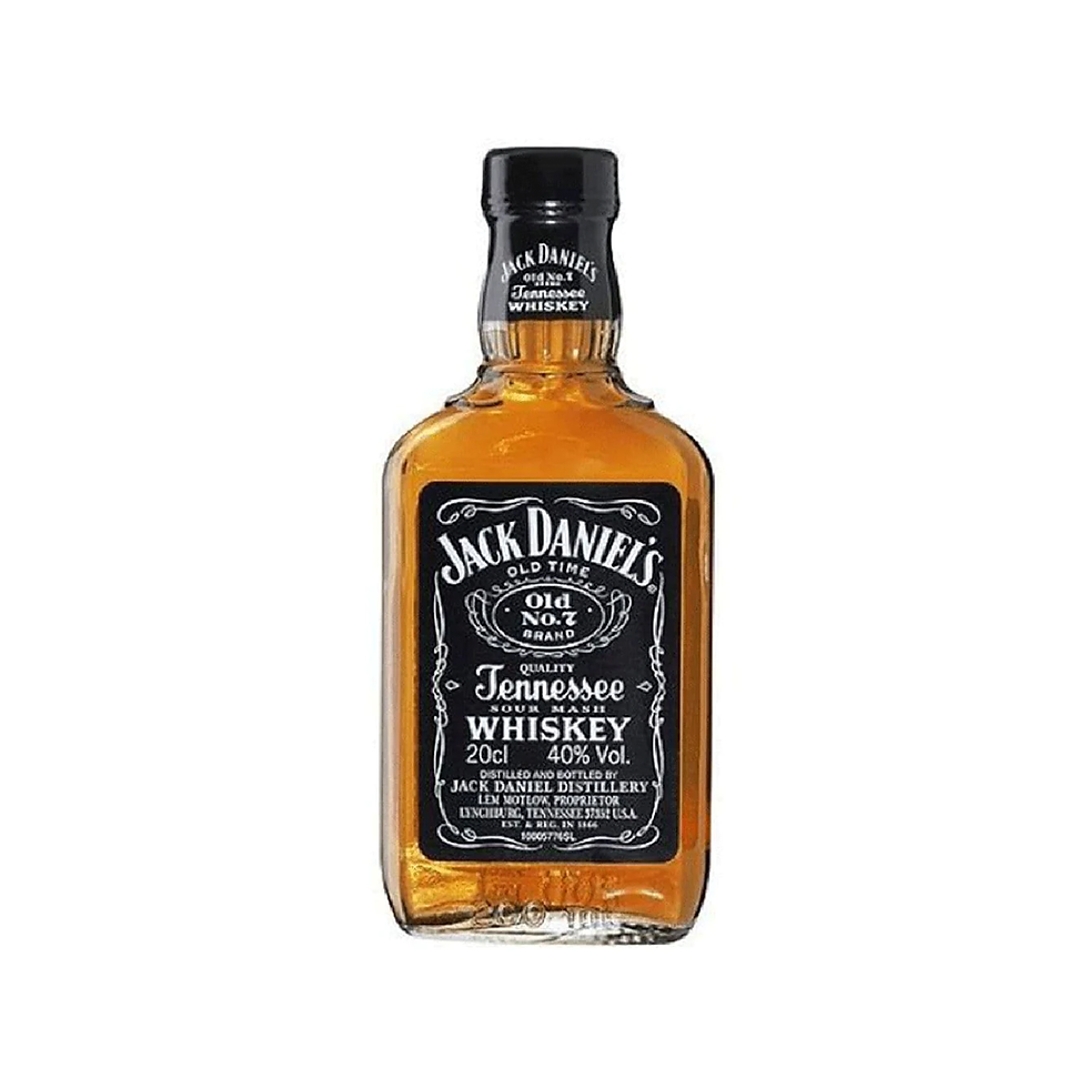 Jack Daniel's Old No.7 Tennessee Whiskey, 200ml bottle