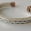 Miniatura: Sterling silver bracelet with copper by Tuareg silversmith 