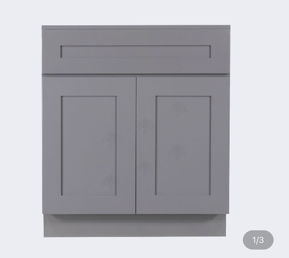 Thumbnail: Framed B30 | Shaker Base Cabinet (W30” H34.5” D24”)