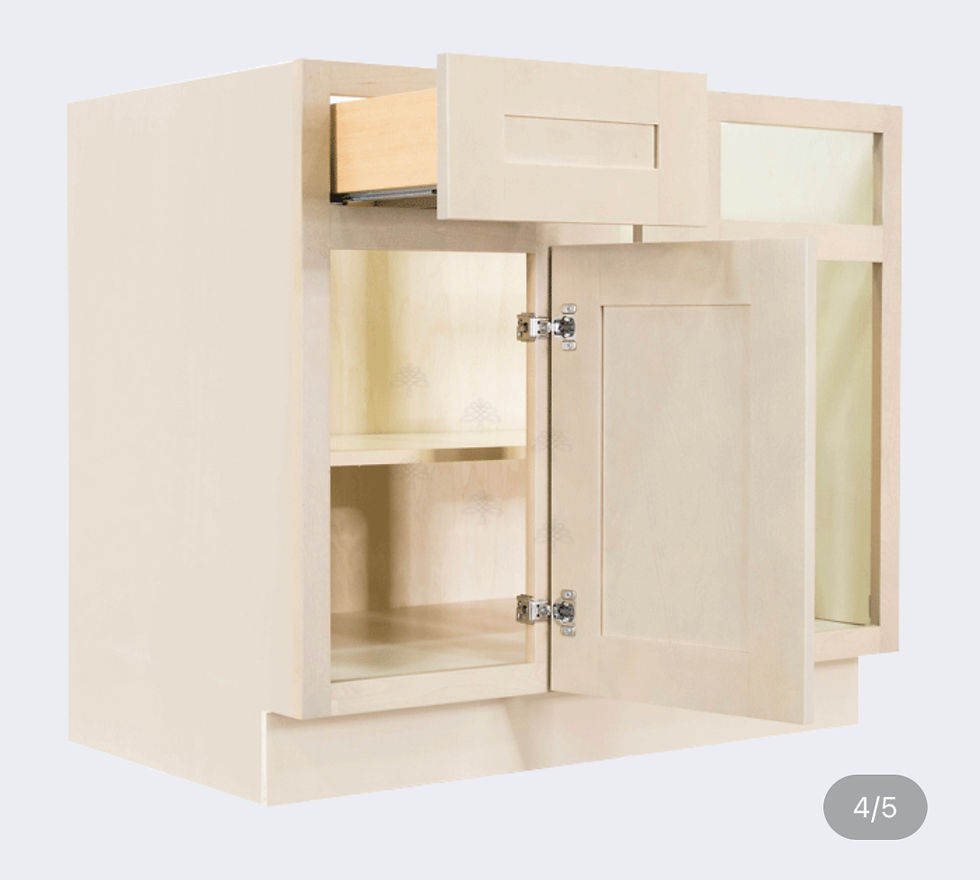Thumbnail:  Framed BBC39 | Shaker Base Blind Cabinet (W39” H34.5” D24”)