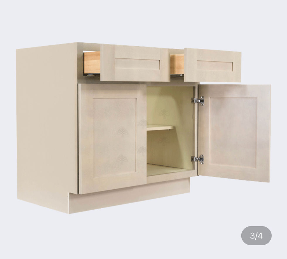 Thumbnail: Framed B39 | Shaker Base Cabinet (W39” H34.5” D24”)