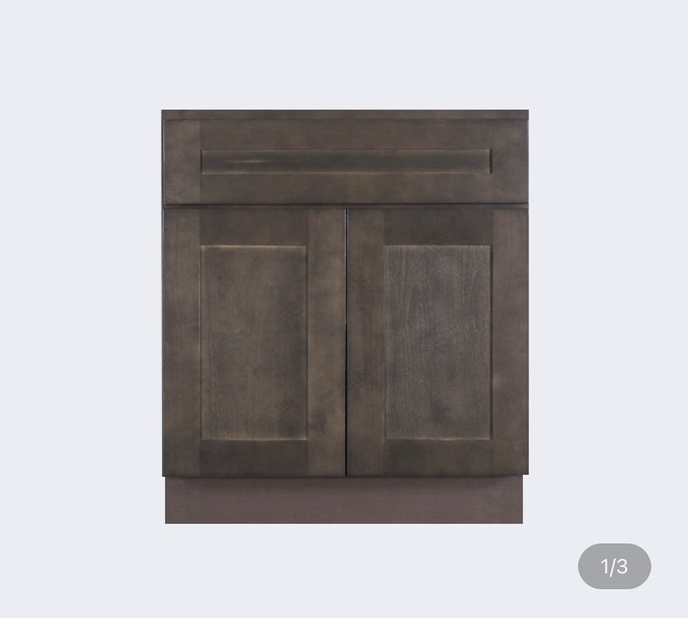 Thumbnail: Framed B27 | Shaker Base Cabinet (W27” H34.5” D24”)