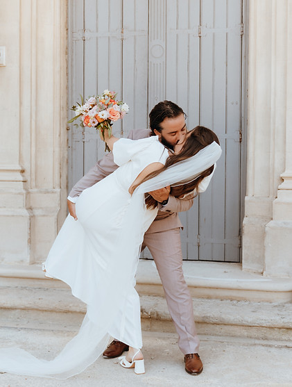 Photo de couple mariage à Montpellier