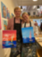 Arte Bar paint and wine experience no experience necessary the original since 2017
