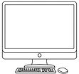 a line drawing of just a plain computer monitor.jpg