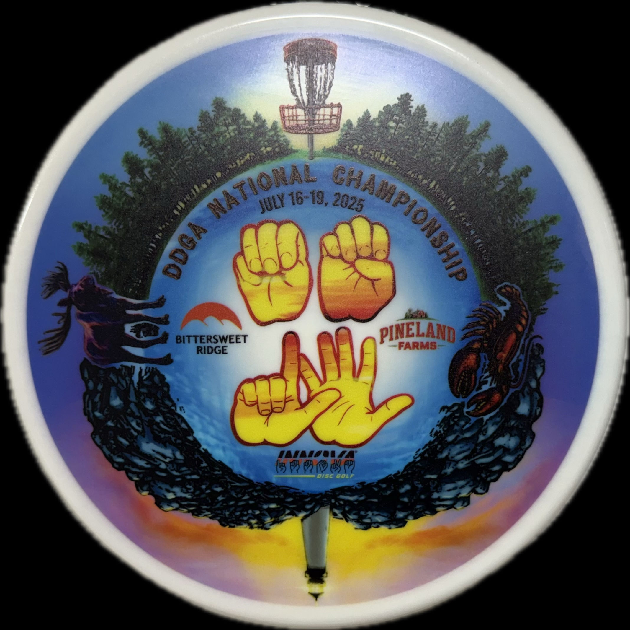 Original ME25 Stamp Disc Golf