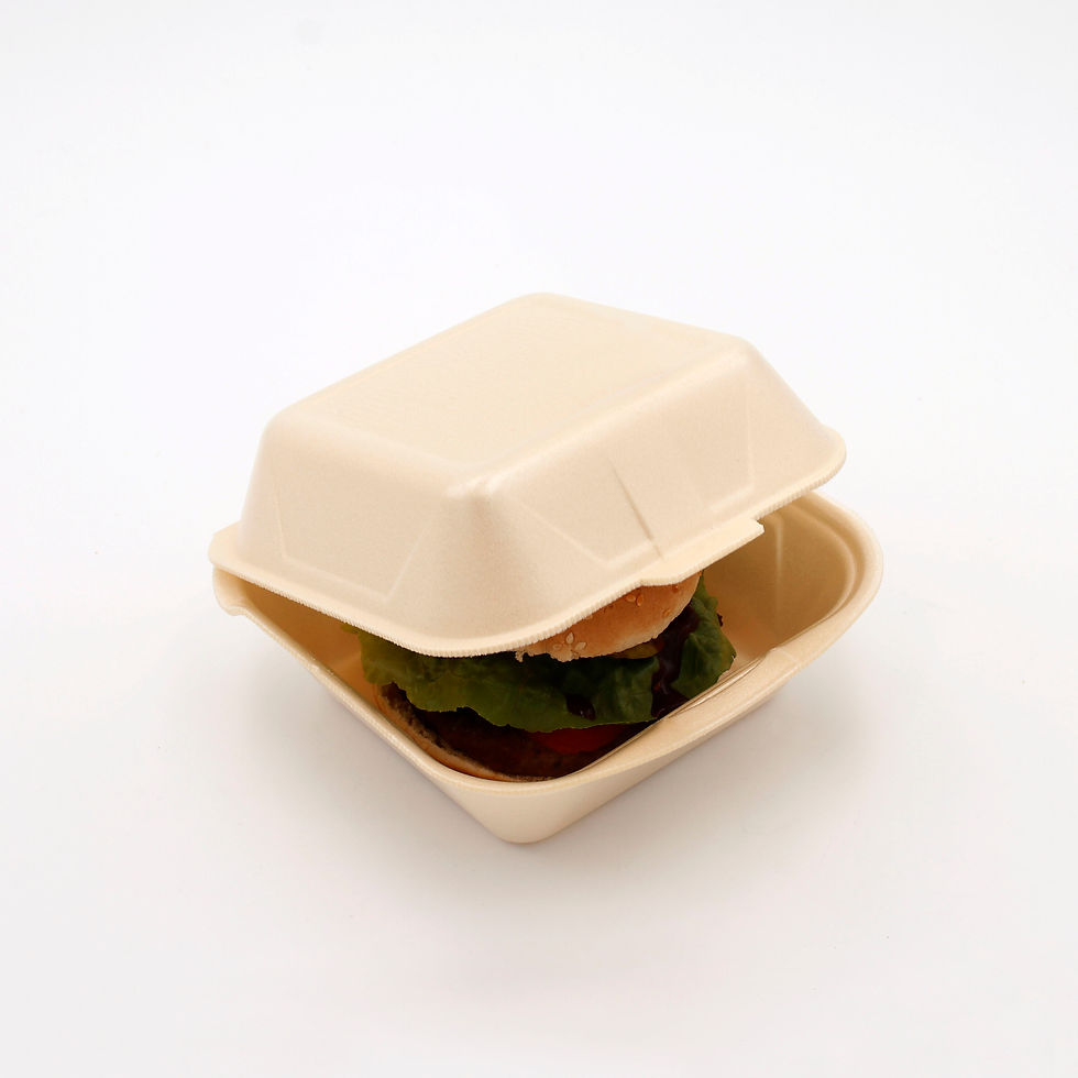 Hamburger box HP7 champagne