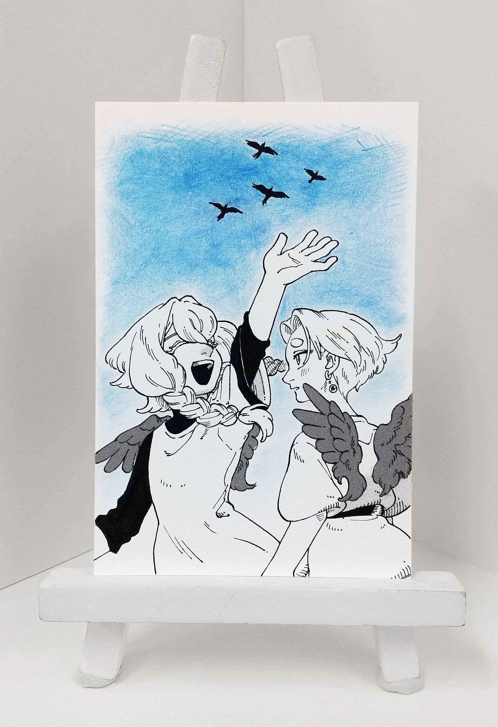1.　あこがれ　非売品　原画