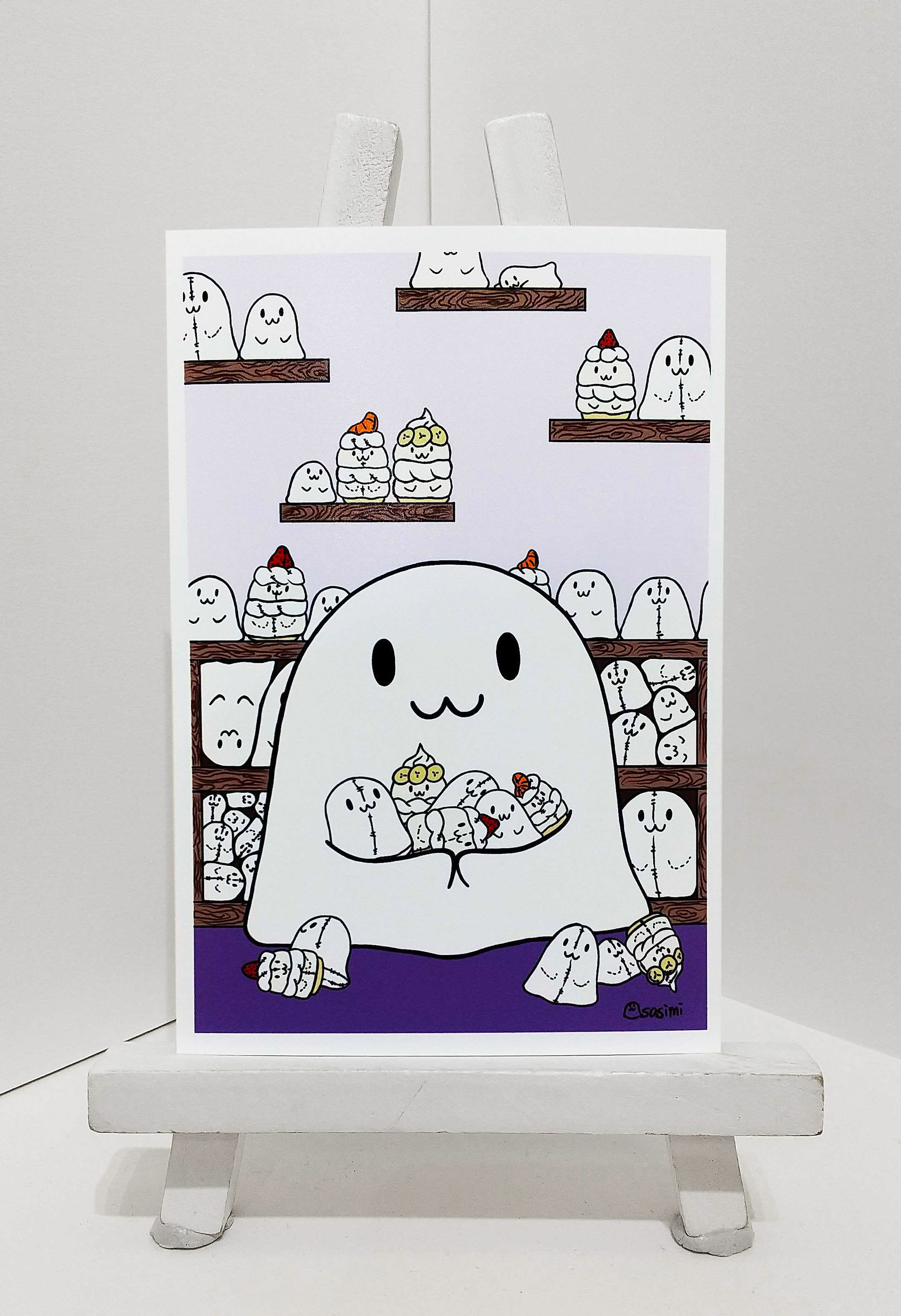 3.　おばけ達のぬくもり　￥3,000　印刷品