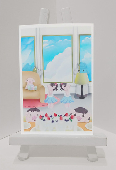 2.　空模様　￥500　印刷品