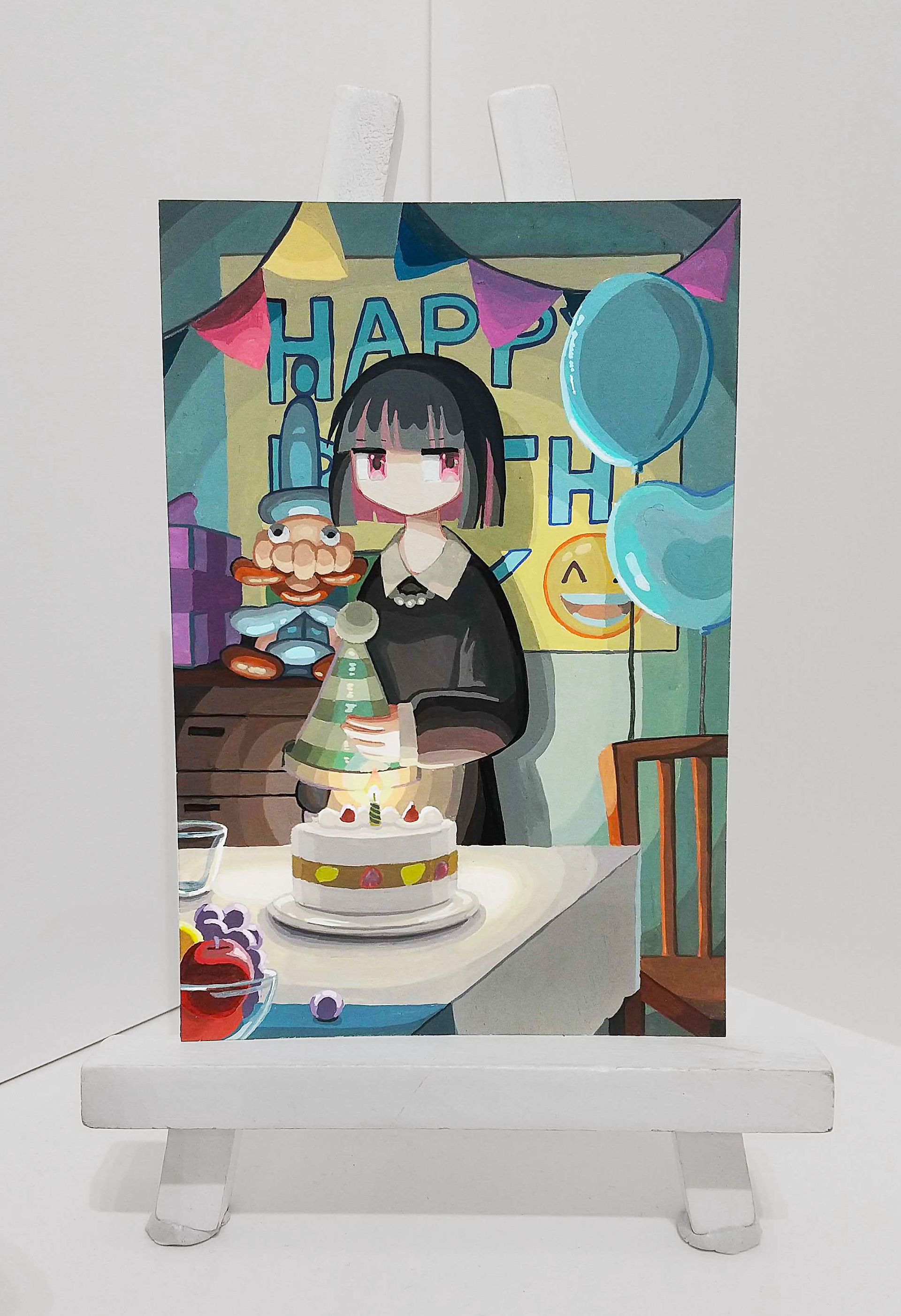 3.　パーティー　￥12,000　原画