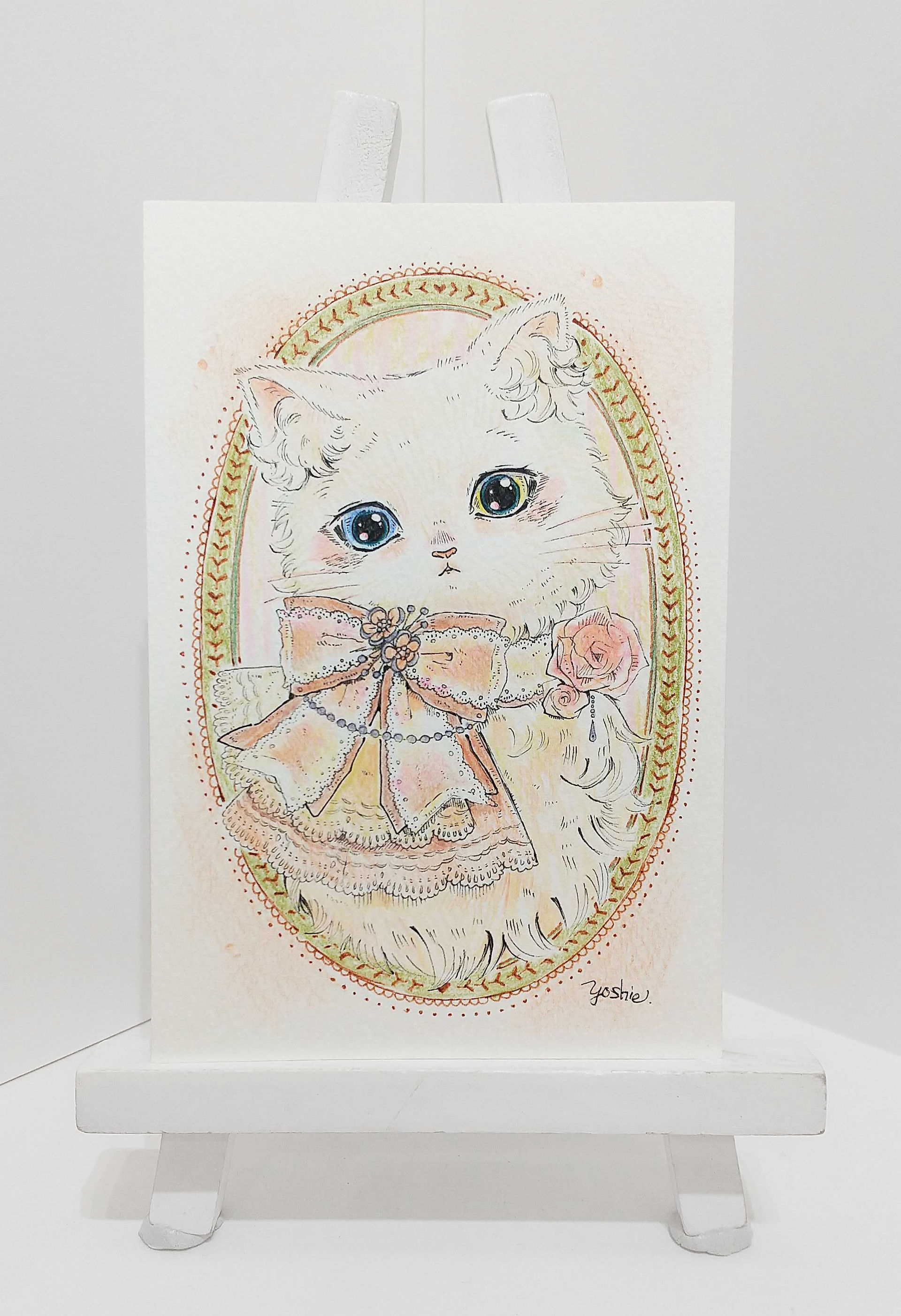 6.　レディな子猫ちゃん　￥1,500　原画
