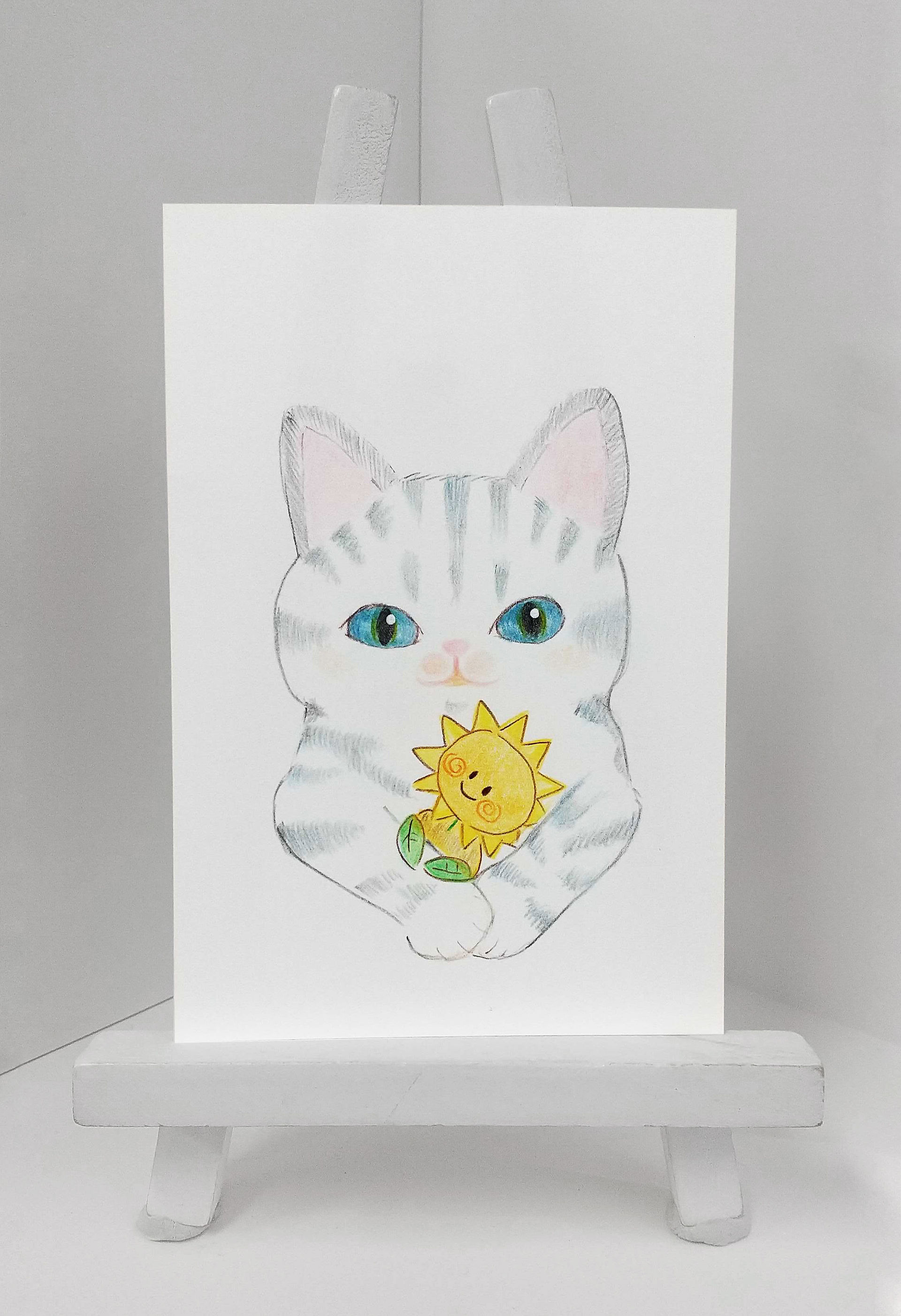 1.　おすまし　￥3,000　原画