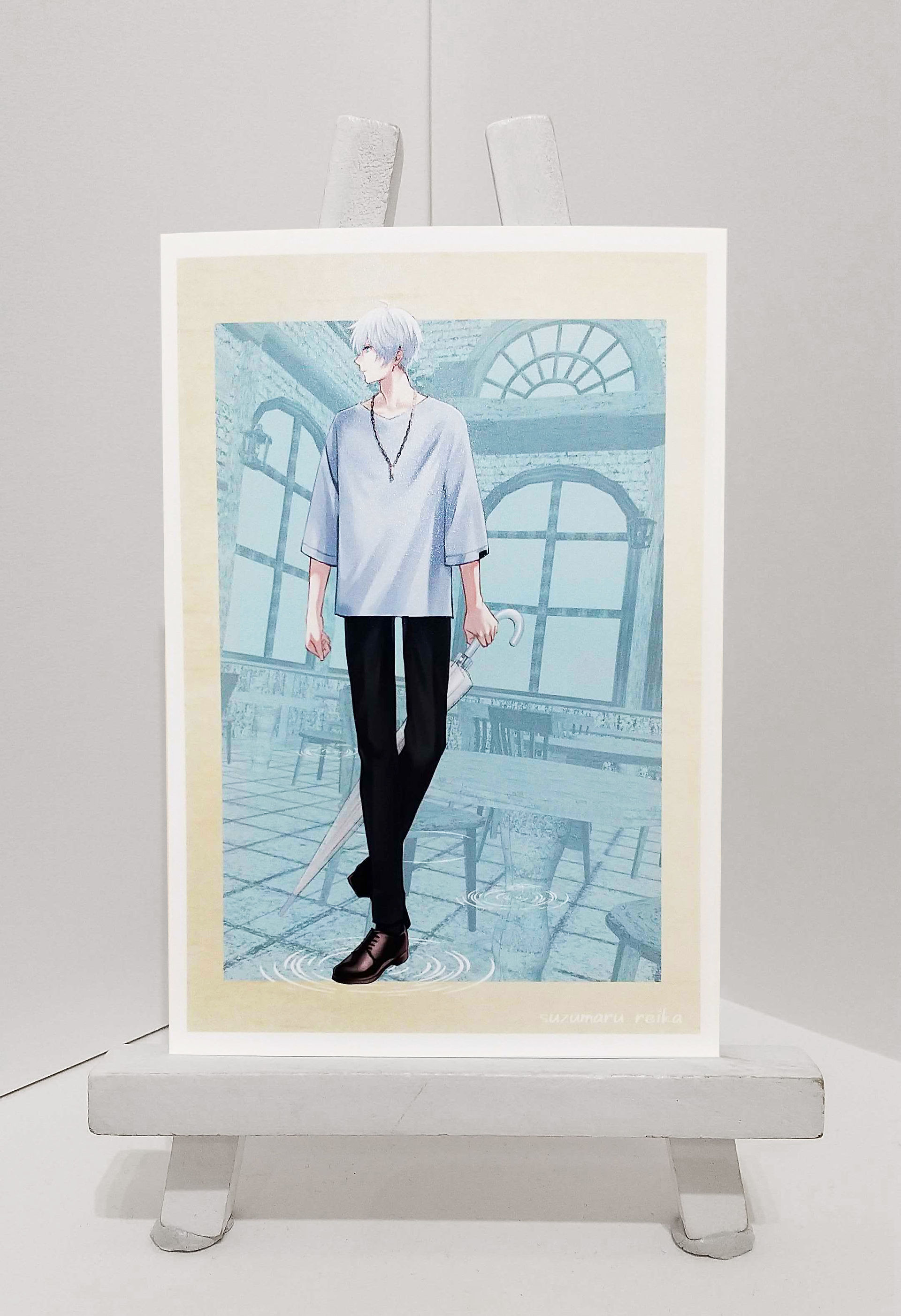 2.　雨男さん　￥1,500　印刷品